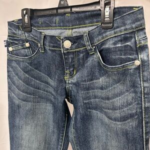 Rock & Republic Dark Blue Straight Leg Jeans